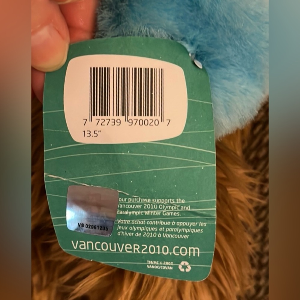 Vancouver 2010 Quatchi Plush Mascot - The Heritage Collection - Picture 4 of 7
